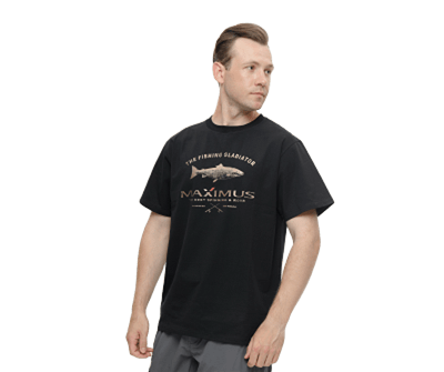 Футболка Maximus чёрная Футболка Maximus чёрная